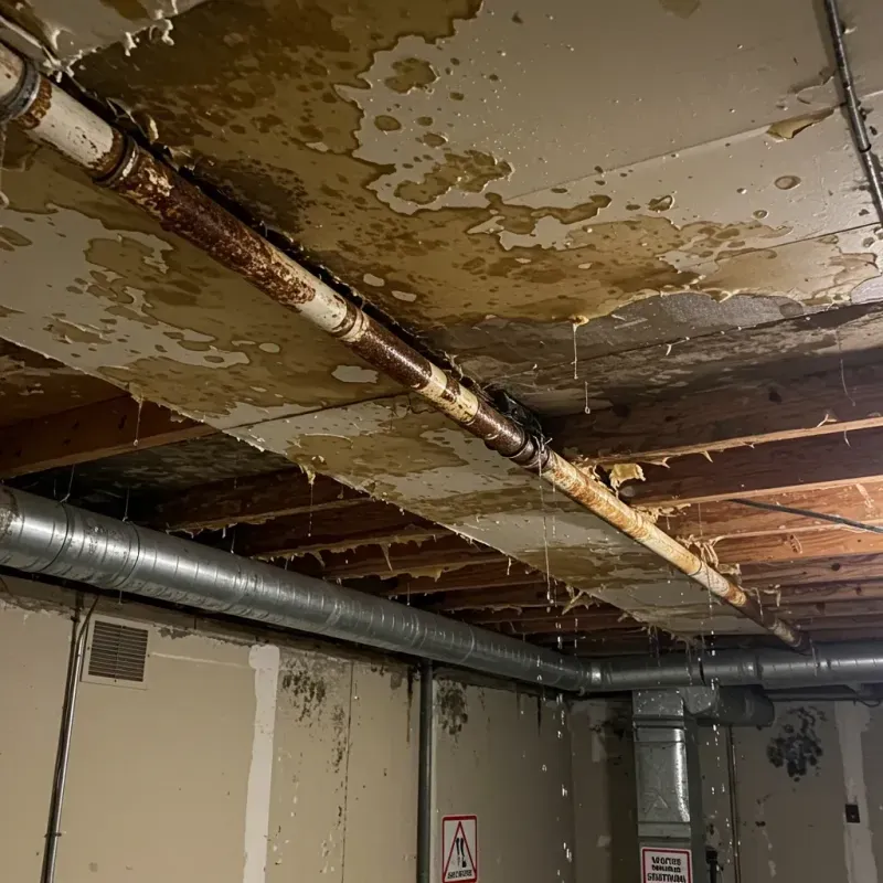 Ceiling Water Damage Repair in Mounds, OK