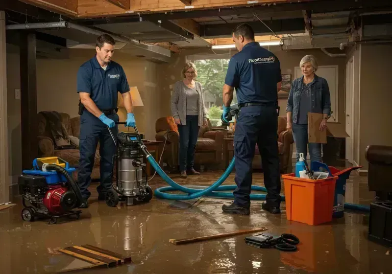 Basement Water Extraction and Removal Techniques process in Mounds, OK