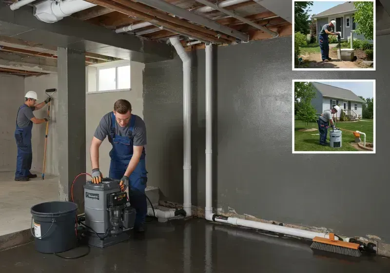 Basement Waterproofing and Flood Prevention process in Mounds, OK